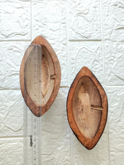 Eye Wooden Bowl for Candles