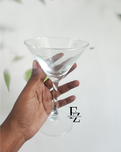 Martini Candle Glass Jar