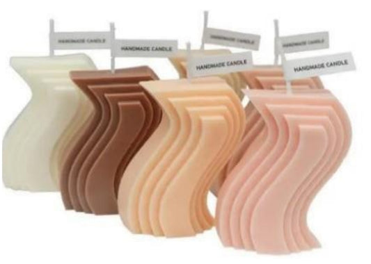 S Shape Candle Mould