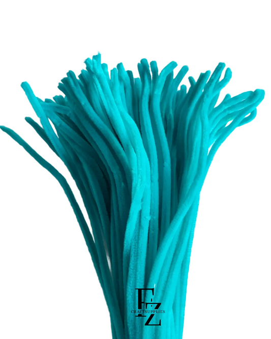 Pipe Cleaner 8MM - Teal Blue