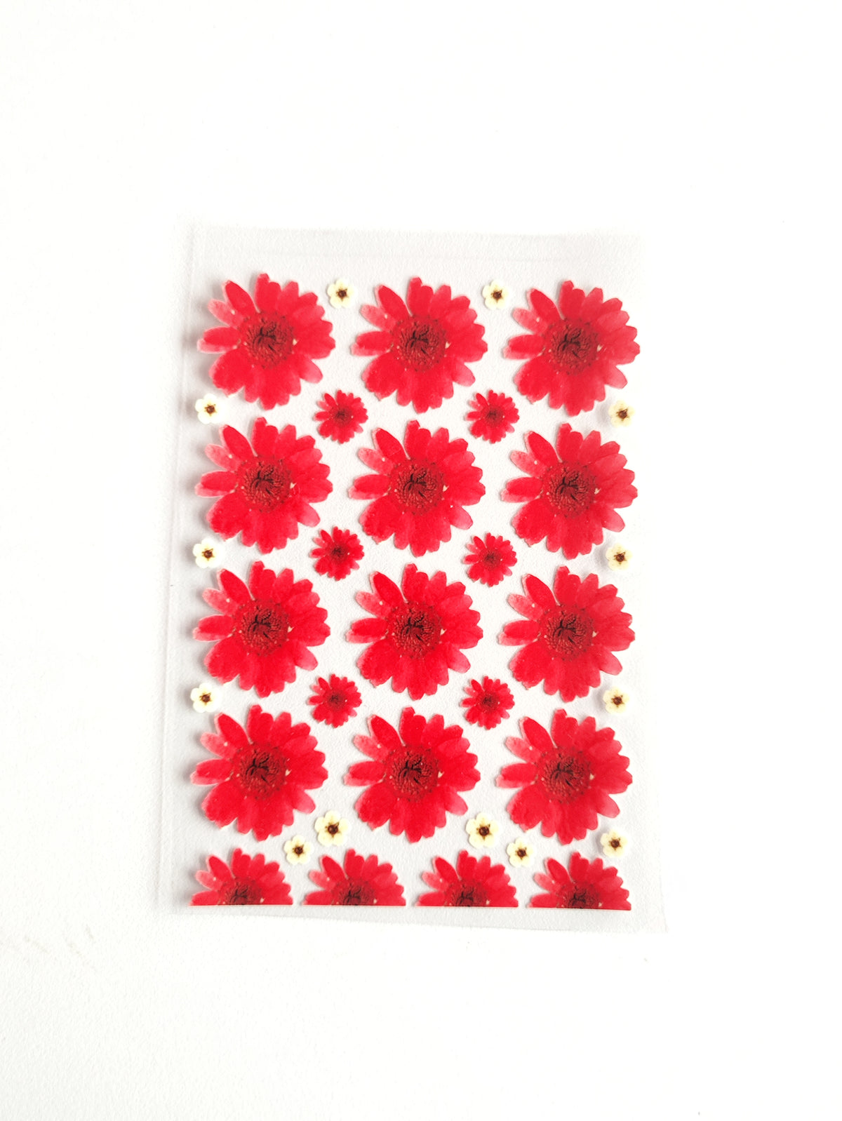 Red Daisy UV DTF Stickers - D86