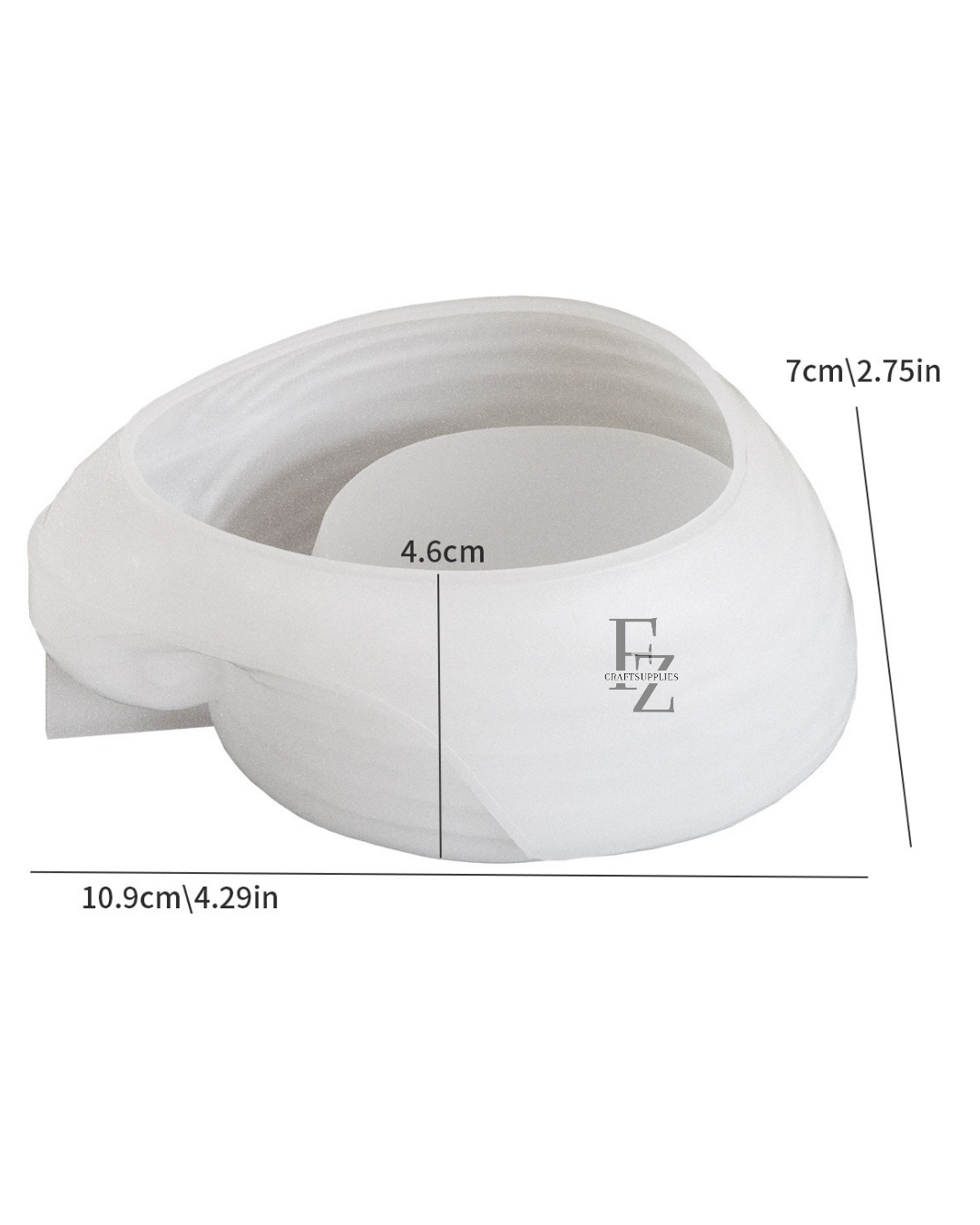 Swirl Stripped Conch Shell Mould