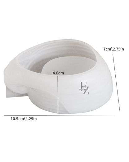 Swirl Stripped Conch Shell Mould