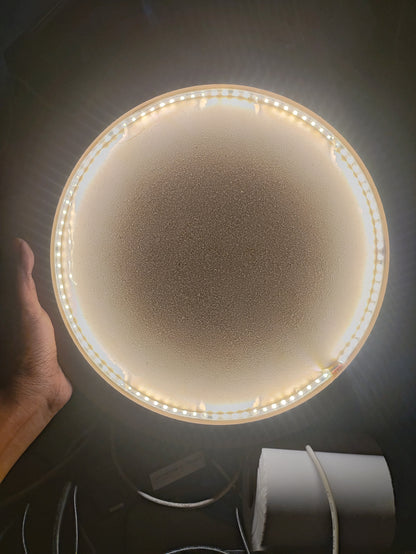 Moon Light Lamp Mdf - 12 Inches