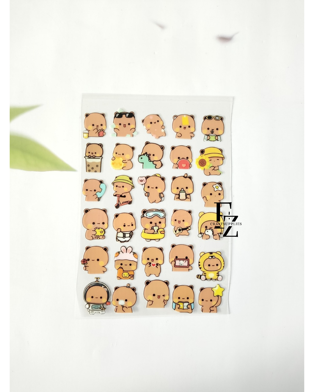 WhatsApp Teddy Peel off Sticker
