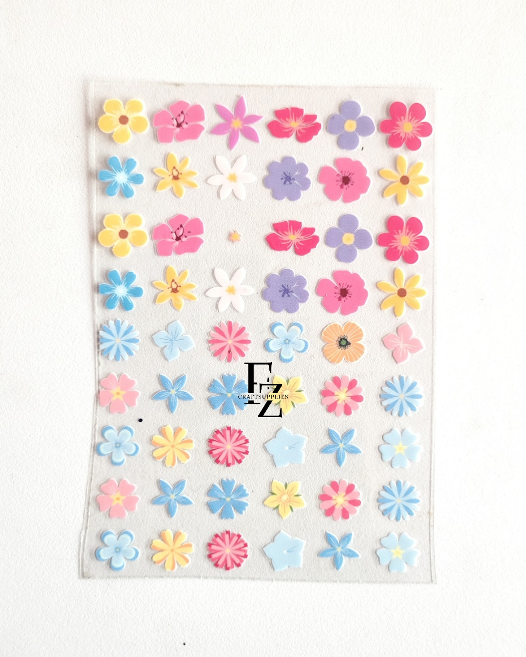 UV DTF Stickers Flowers - D60