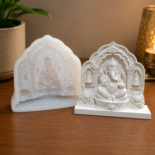 Lord Ganesha DIY Toy Mould for Concrete and Resin Decor