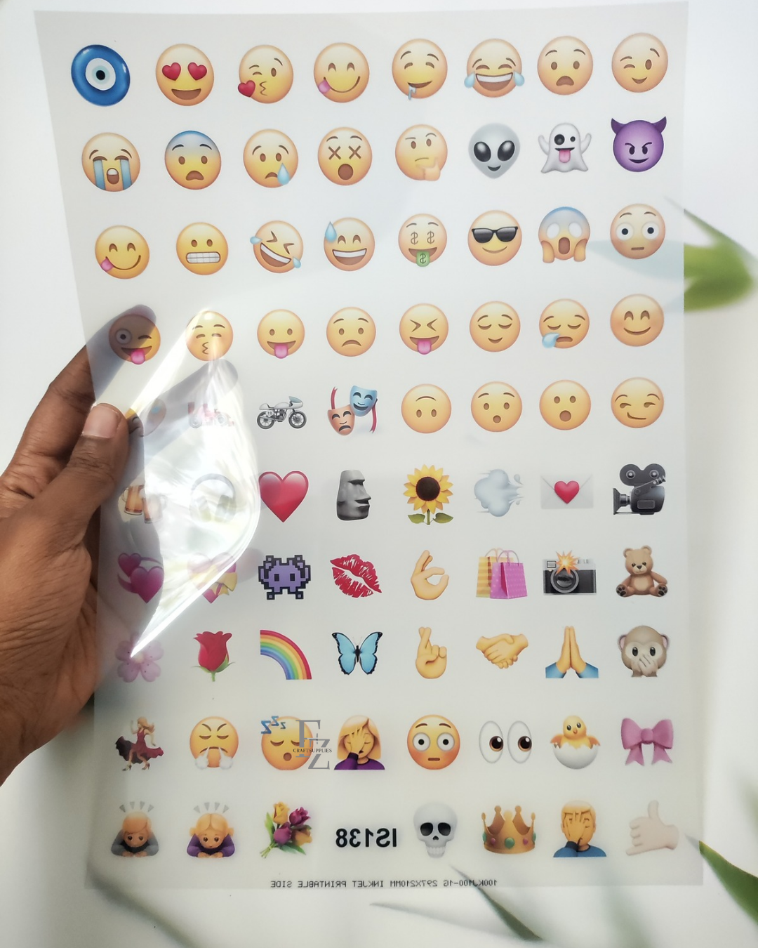 Emoji Insert Sheet A4 - D41