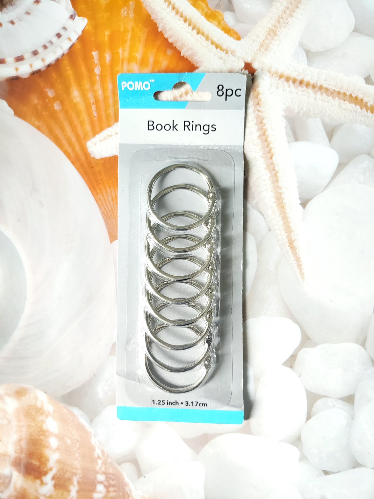 Book Ring Silver - 32mm