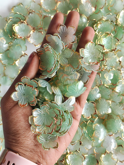 Acrylic Flower Green - 20 grams