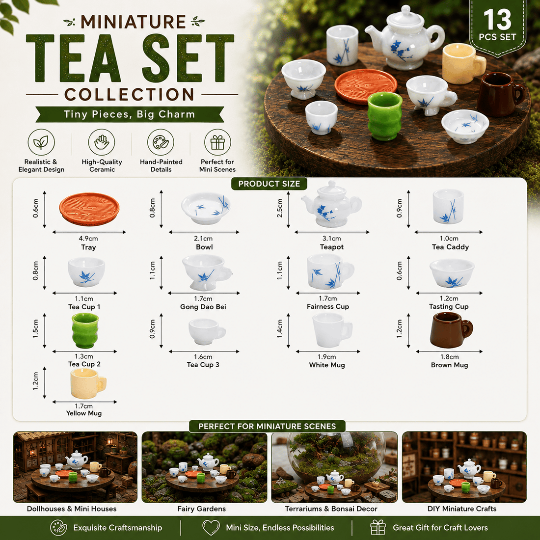 Tea Set Miniature