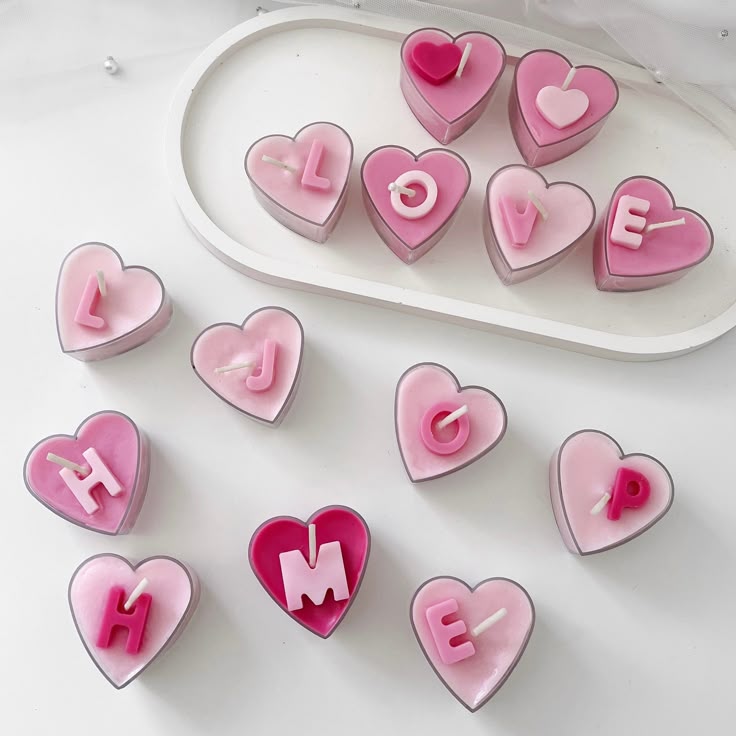 Polycarbonate Heart Cup for Candle Making