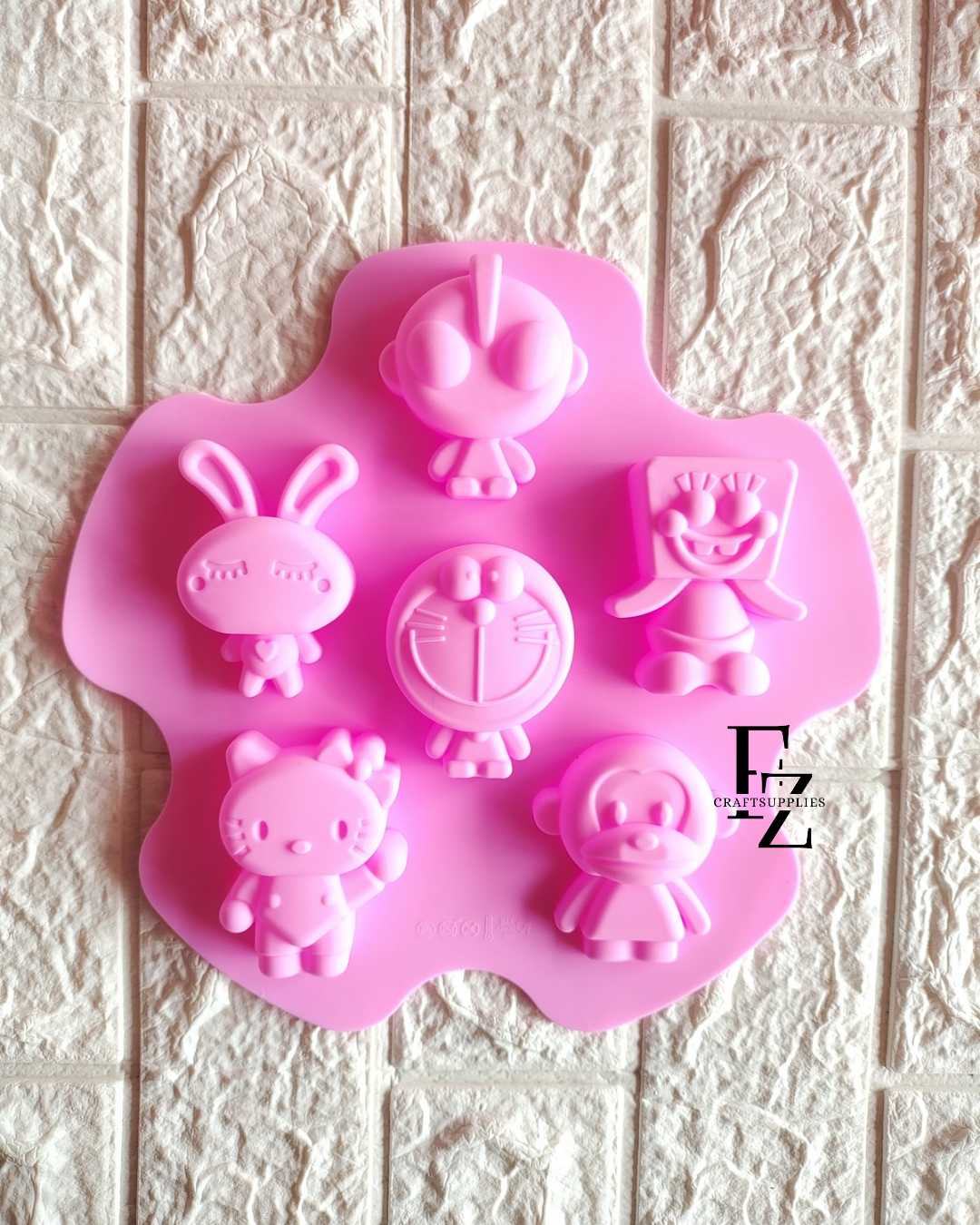 Cartoon Theme Concrete/ Soap Mould