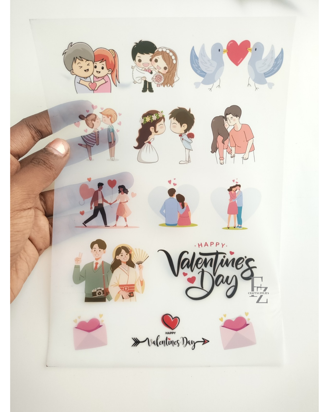 Couple Insert Sheet A5 - D55