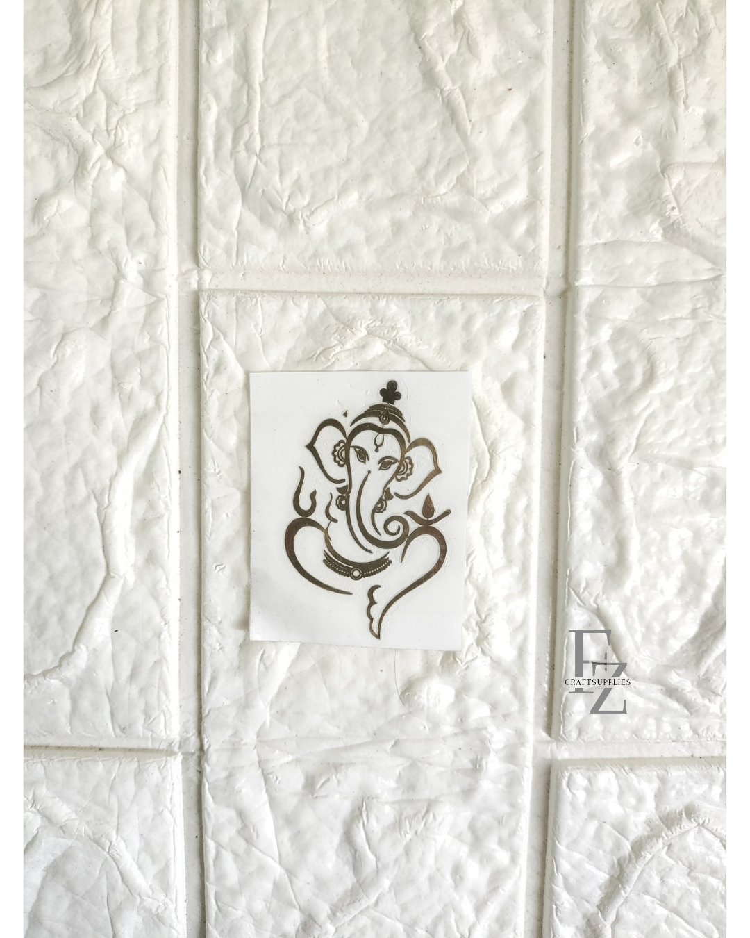 Ganeshji Metal Sticker